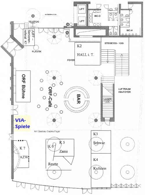 hallenplan Innsbruck